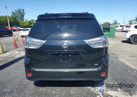 2017 Toyota Sienna Se from USA, damaged, VIN 5TDXZ3DC7HS858021